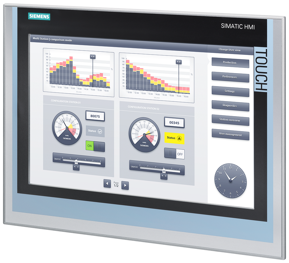 6AV2124-0QC02-0AX1 SIMATIC HMI TP1500 COMFORT