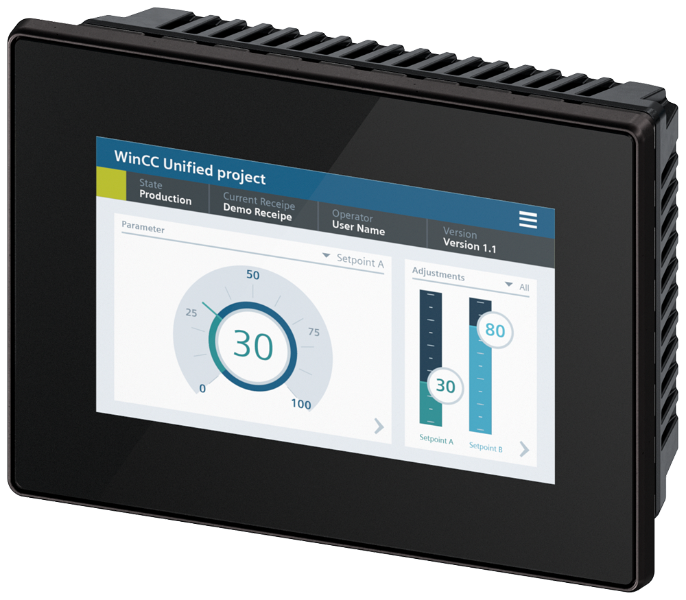 6AV2128-3GB36-0AX1 SIMATIC HMI MTP700 Unified Comfort