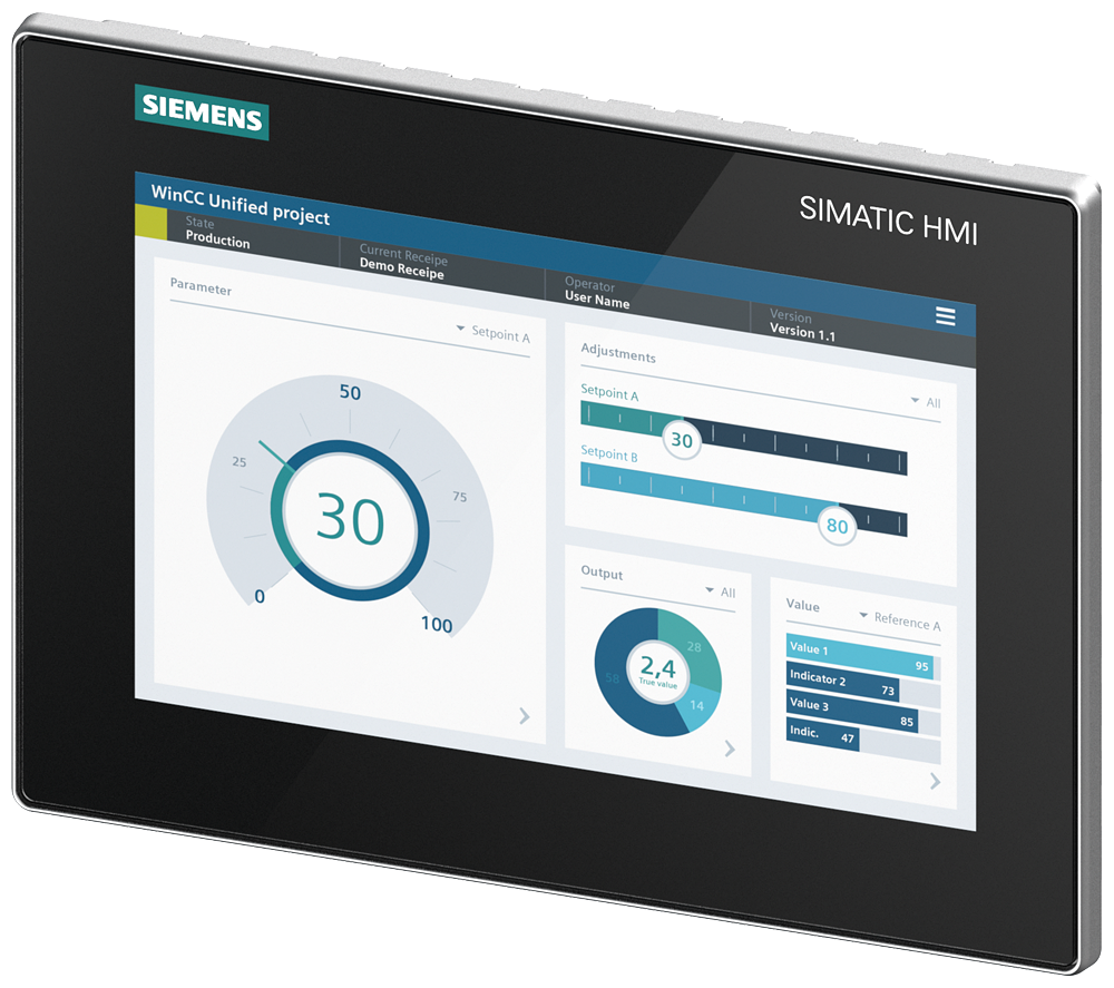 6AV2128-3KB06-0AX1 SIMATIC HMI MTP1000 Unified Comfort