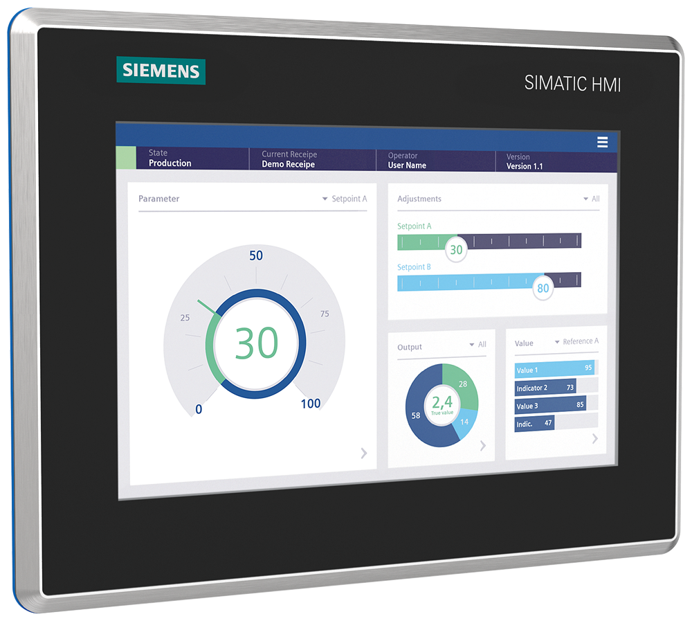 6AV2128-3KB40-0AX0 SIMATIC HMI MTP1000 Hygienic