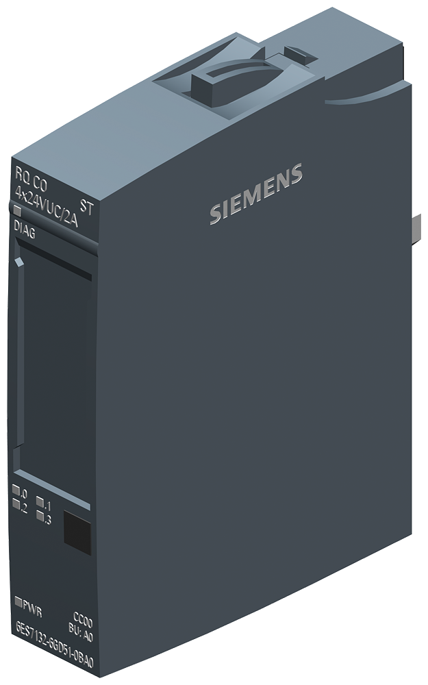 6ES7132-6GD51-0BA0 ET 200SP, RQ CO 4x 24V DC/2A ST, VPE 1