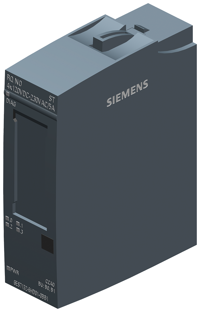 6ES7132-6HD01-0BB1 ET 200SP, RQ NO 4x 120VDC.230VAC/5A,VPE1