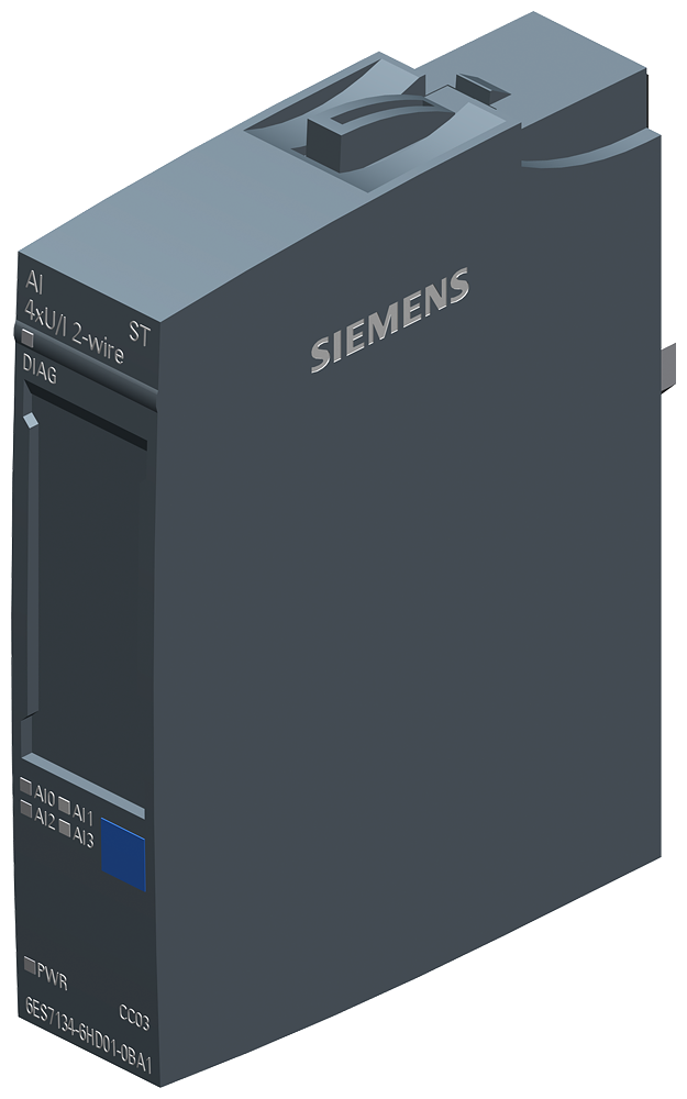6ES7134-6HD01-0BA1 ET 200SP, AI 4xU/I 2-Wire ST, VPE 1