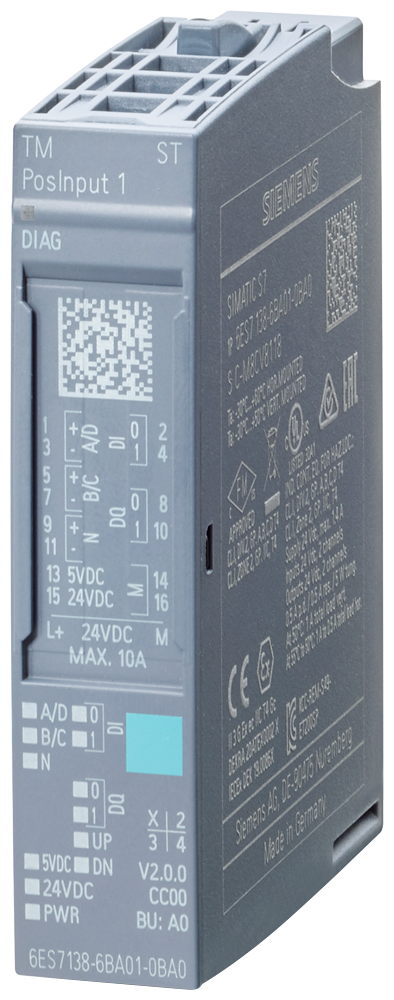 6ES7138-6BA01-0BA0 ET 200SP, TM Posinput 1