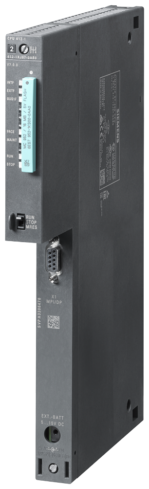 6ES7412-1XJ07-0AB0 CPU412-1, MPI/DP, 512 KB