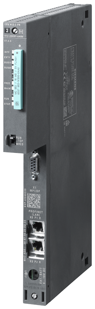 6ES7412-2EK07-0AB0 CPU412-2 PN, 1 MB, 2 SCHNITTSTELLEN