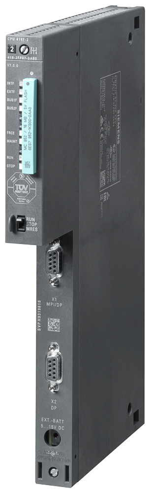6ES7416-2FP07-0AB0 CPU 416F-2, MPI, PROFIBUS, 8 MB