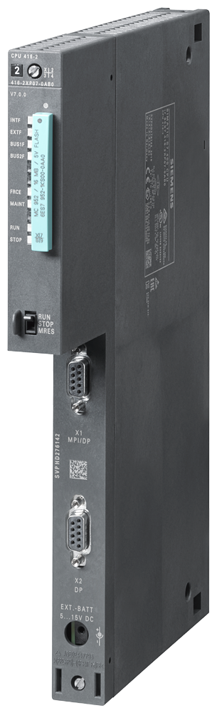 6ES7416-2XP07-0AB0 CPU 416-2, MPI, PROFIBUS, 8 MB