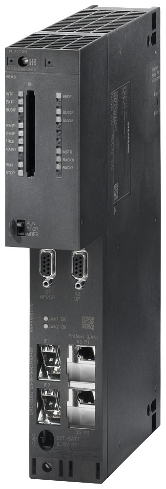 6ES7417-5HT06-0AB0 CPU417-5H PN/DP, 32MB F. S7-400H/F/FH