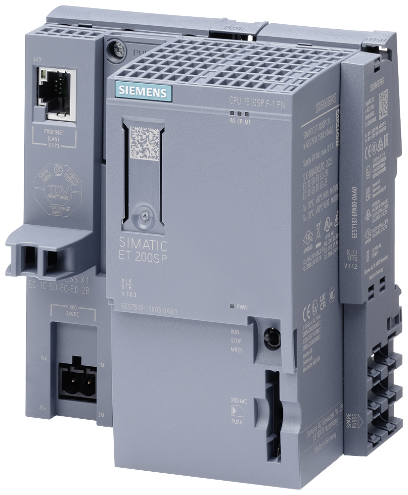 6ES7510-1SK03-0AB0 CPU1510SP F-1 PN,300KB Prog., 1MB Daten