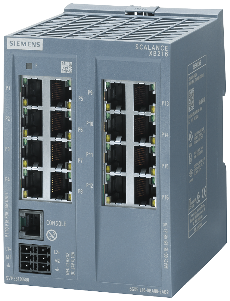 6GK5216-0BA00-2AB2 SCALANCE XB216 (PN)