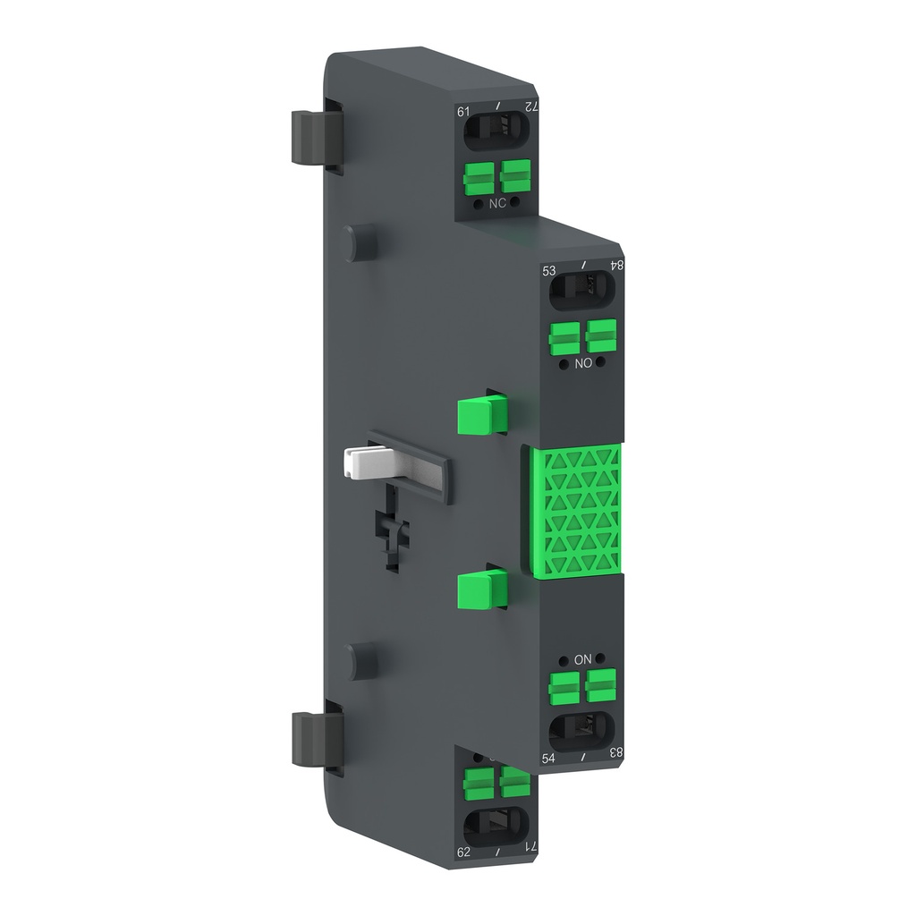 Hilfskontaktblock 2. Reihe - TeSys Giga Schütz LC1G, 1S+1Ö, Push-In-Klemmen LAG8N113