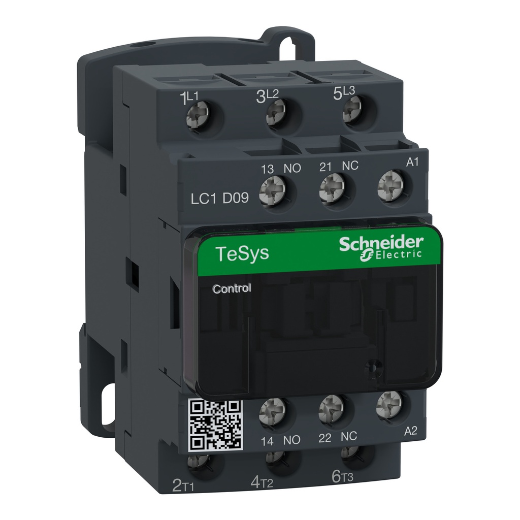 Leistungsschütz LC1D 3p, +1S+1Ö, 4 kW, 9 A, 400 V AC3, Spule 230 V AC LC1D09P7