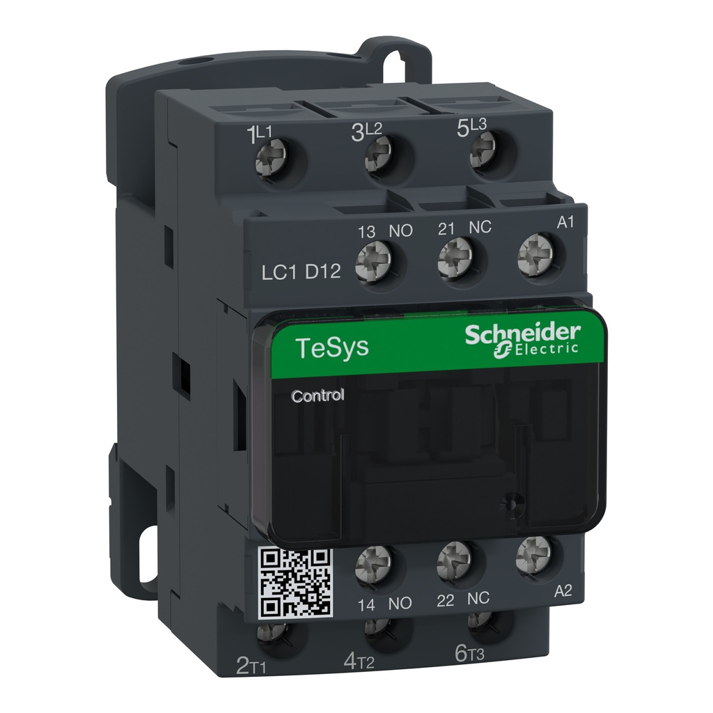 Leistungsschütz LC1D 3p, +1S+1Ö, 5.5 kW, 12 A, 400 V AC3, Spule 230 V AC LC1D12P7