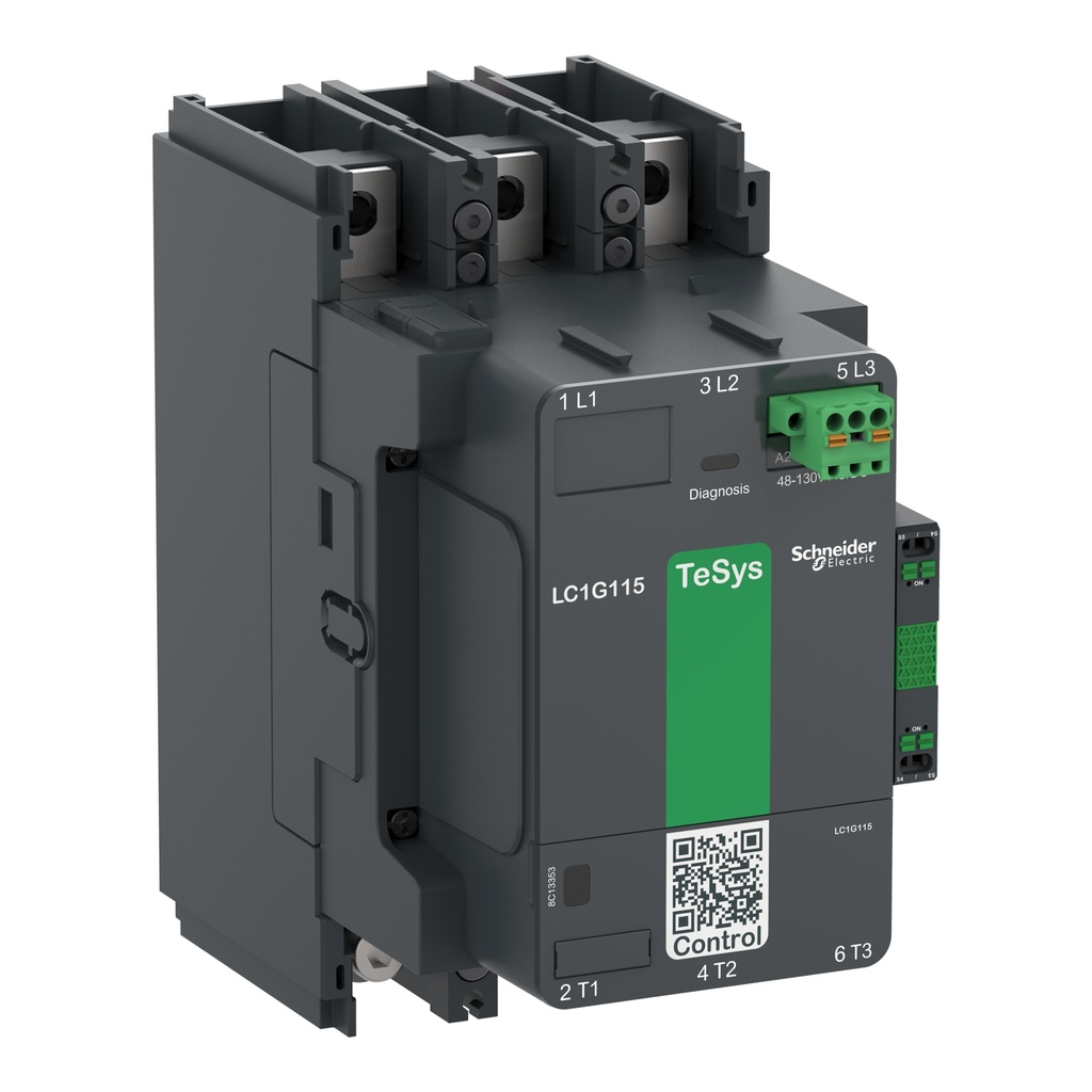 Leistungsschütz TeSys control - Giga, 3-polig, 150A AC3, 100-250V ACDC Spule LC1G150KUEN