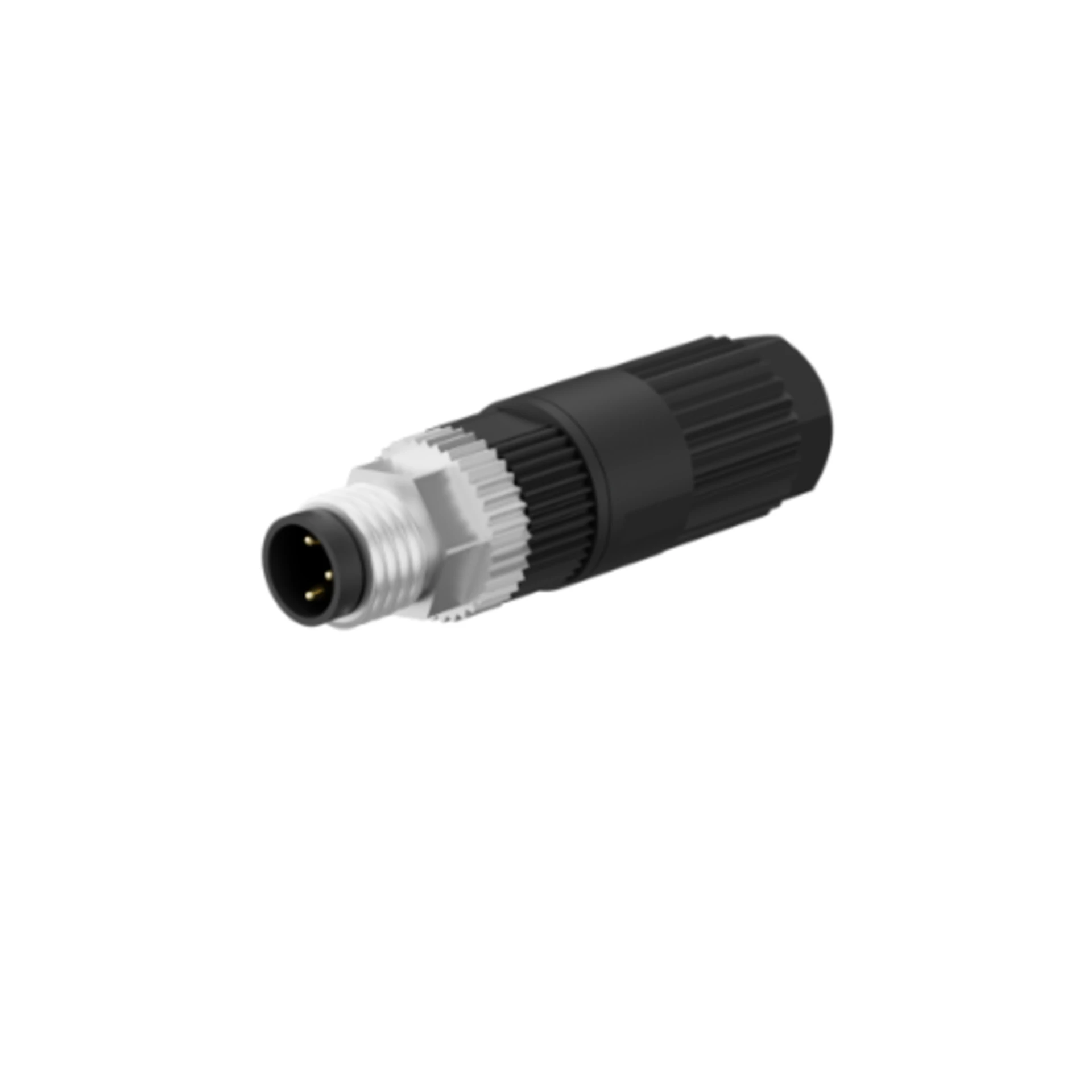 Stecker- M8 3Pol 0° Schneidklemmenanschluss